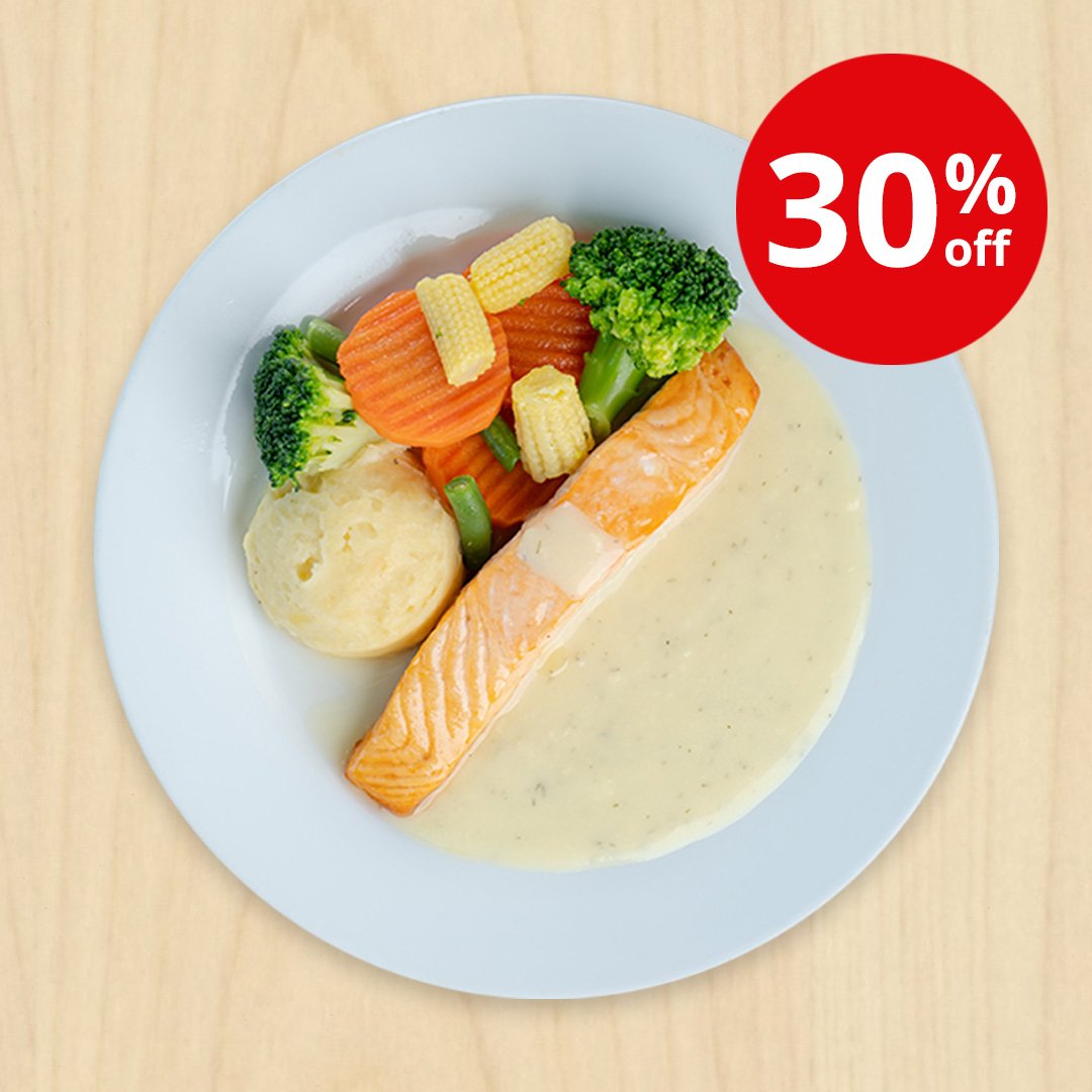 30% Off Baked Salmon Fillet