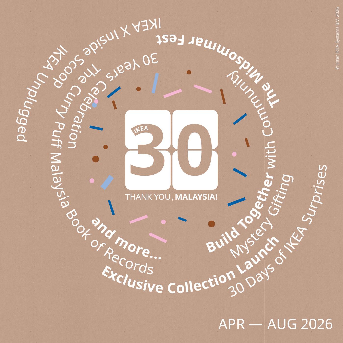 30th Anniversary KV
