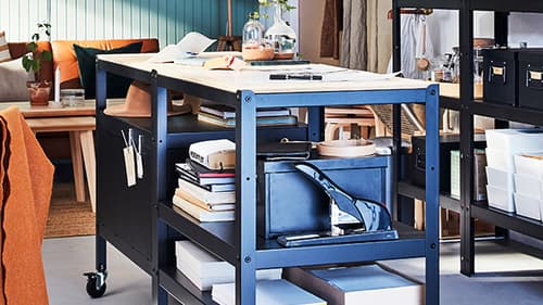 Basement Entertaining and Storage - IKEA US