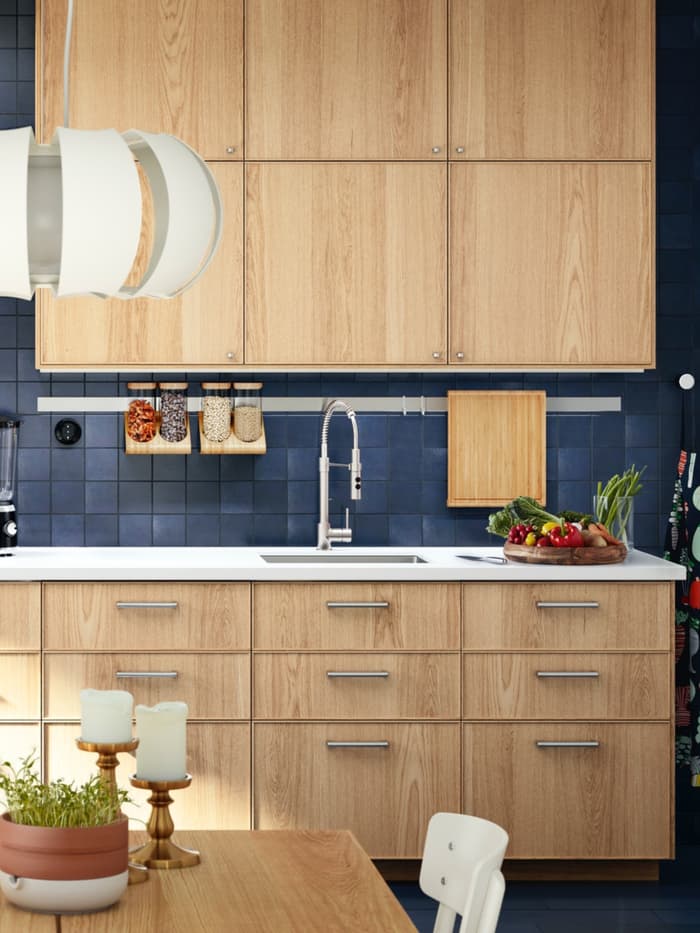 An elegant and stylish kitchen with EKESTAD cabinetry - IKEA | IKEA ...