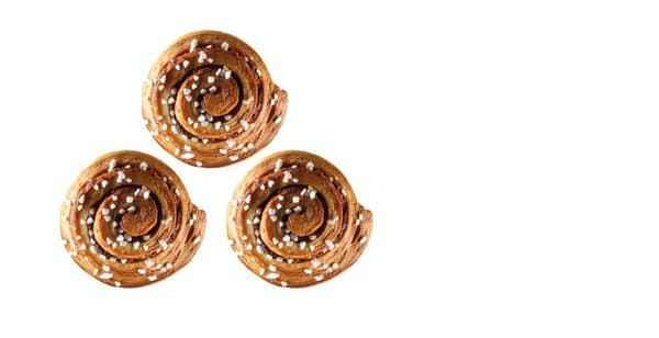 3x skořicový šnek