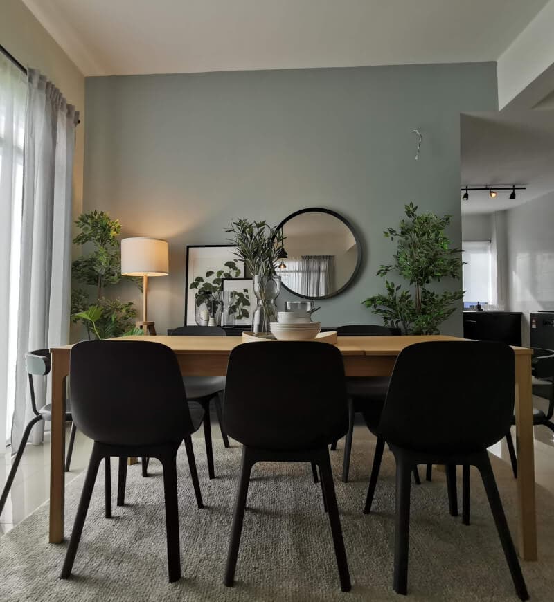 4-room double storey terrace show unit