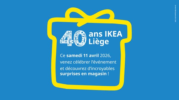 40 ans ikea liège
