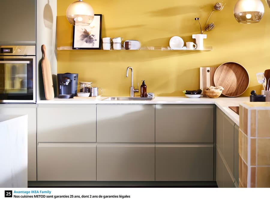Une cuisine complète lumineuse pour toute la famille IKEA