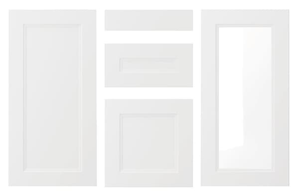 AXSTAD matte white kitchen doors