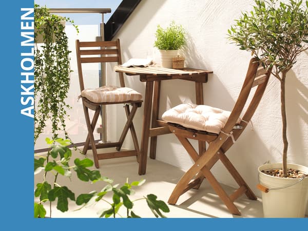 Inspiration For Small Outdoor Spaces Balcony Ideas Ikea