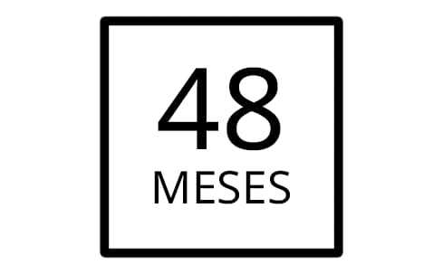 48 meses con importe mínimo de 17000€