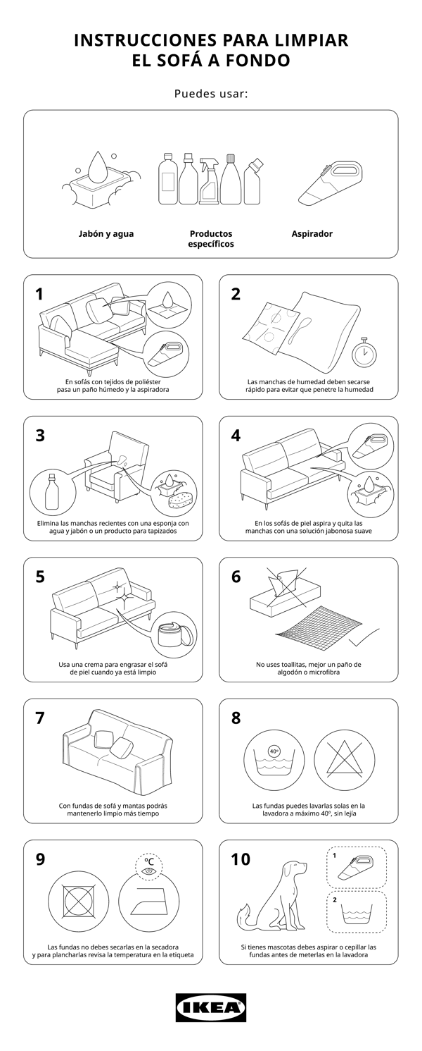 DOS formas de LIMPIAR TAPICERÍA