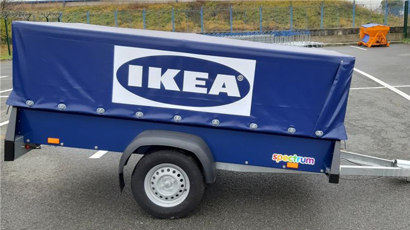 Rent a trailer IKEA