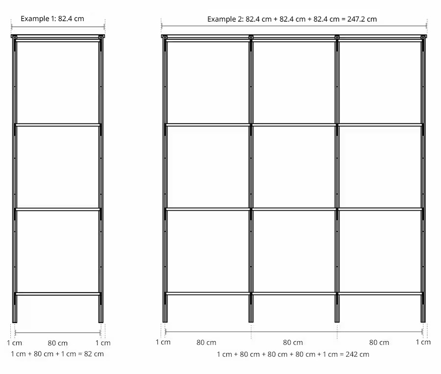 How to plan and buy a BOAXEL wardrobe system IKEA
