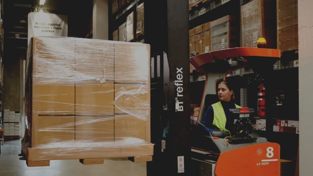 La logistique dans un Centre de distribution IKEA IKEA