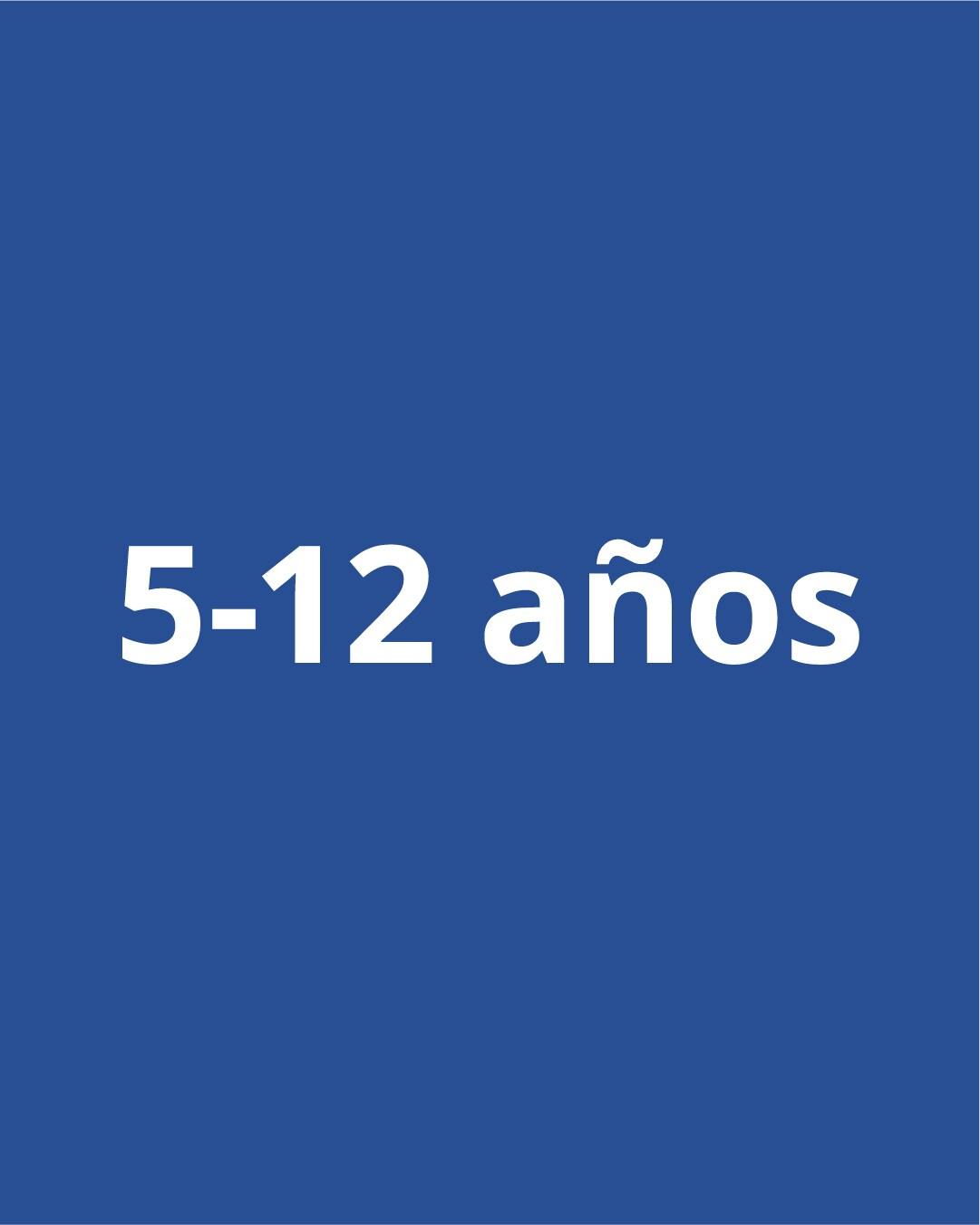 5 a 12 años