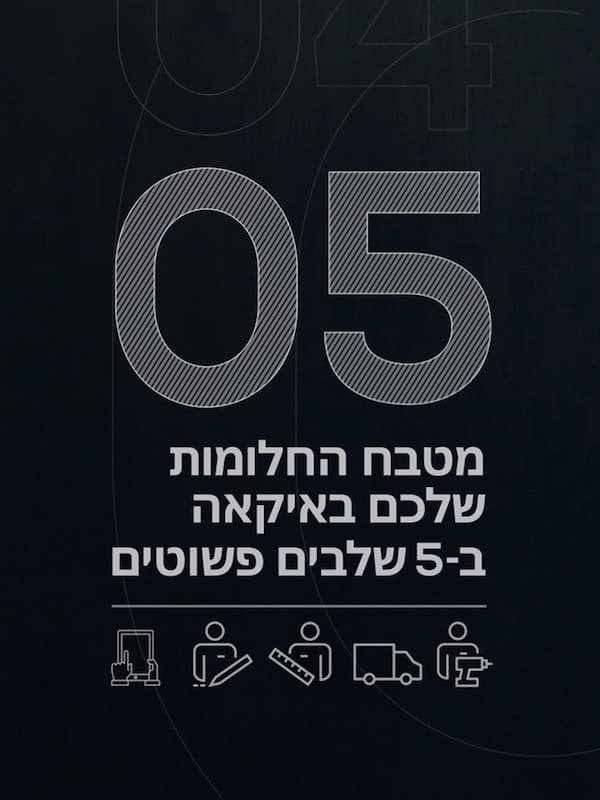 מטבח החלומות שלכם באיקאה ב-5 שלבים פשוטים