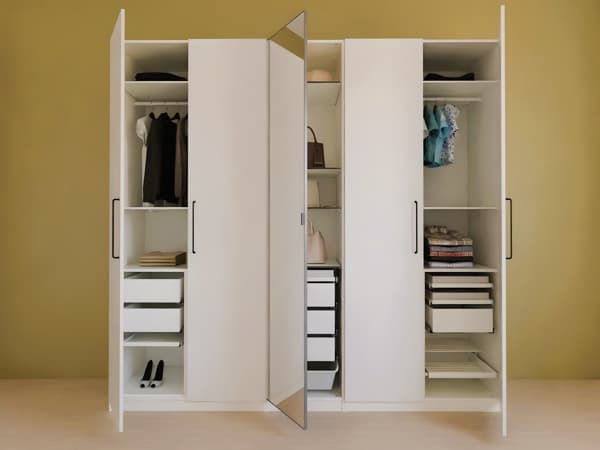 5 door wardrobe with mirror 
PAX/FORSAND/AHEIM 