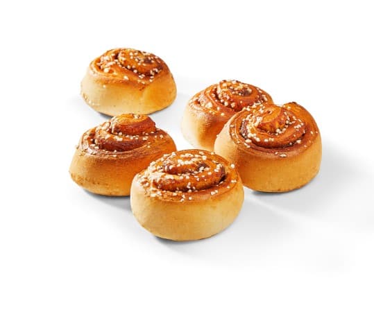 5 kanelbullar.