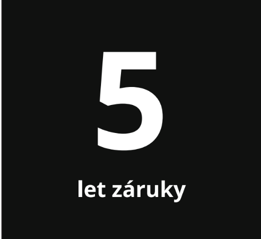 5 let záruky na spotřebiče