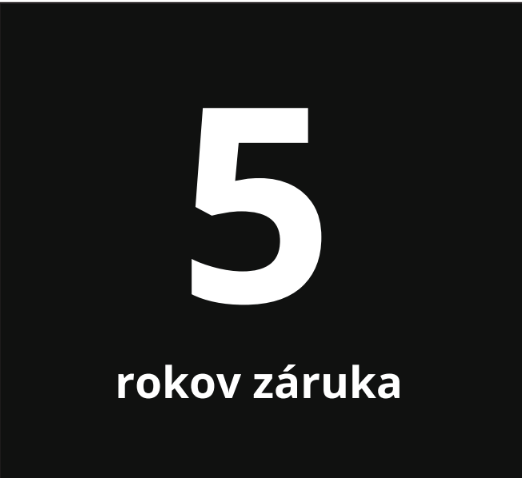 5 rokov záruka na spotrebicov
