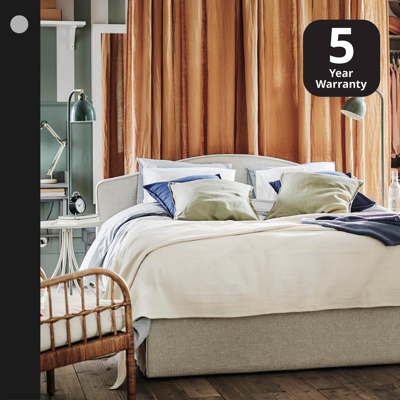 5 years warranty on beds