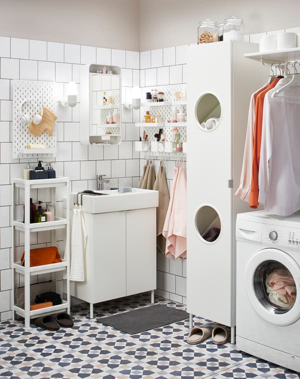 Wäscheaufbewahrung für dein Badezimmer - IKEA