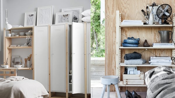 Stelle dir dein IVAR Regalsystem selbst zusammen - IKEA Österreich