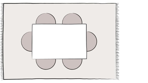 6 x9 rug for dining set icon