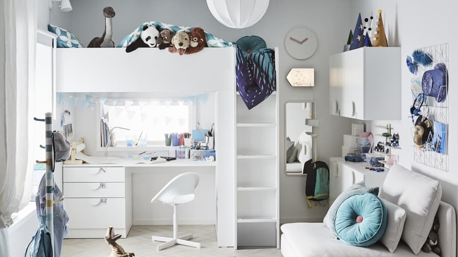 ロフトベッドで、空間コーディネートを楽しもう - IKEA 