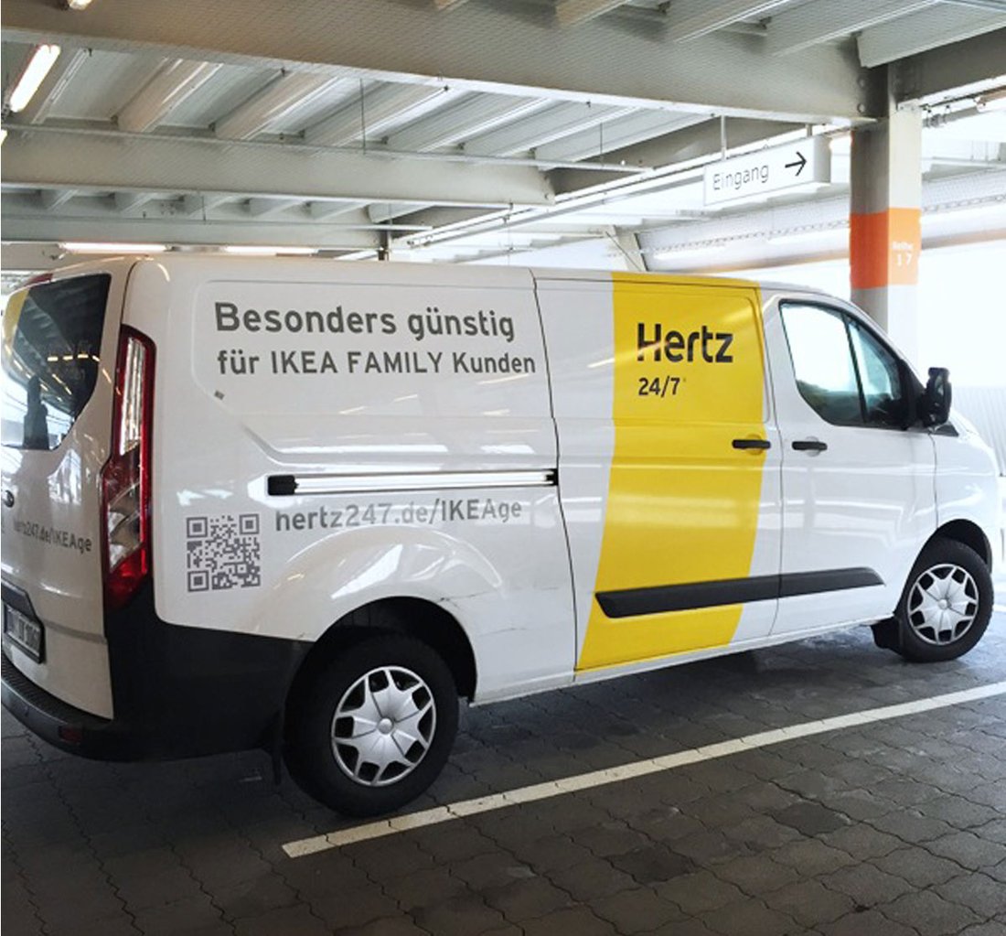 Hertz Mietwagen für deinen Möbeltransport - IKEA Deutschland