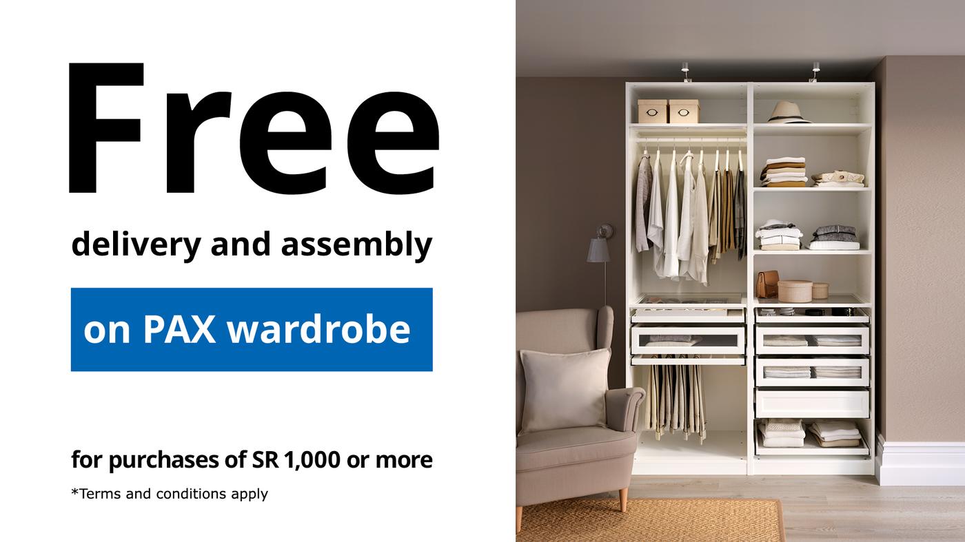 Five steps to your perfect PAX wardrobe IKEA