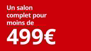 Un salon complet pour moins de 499€
