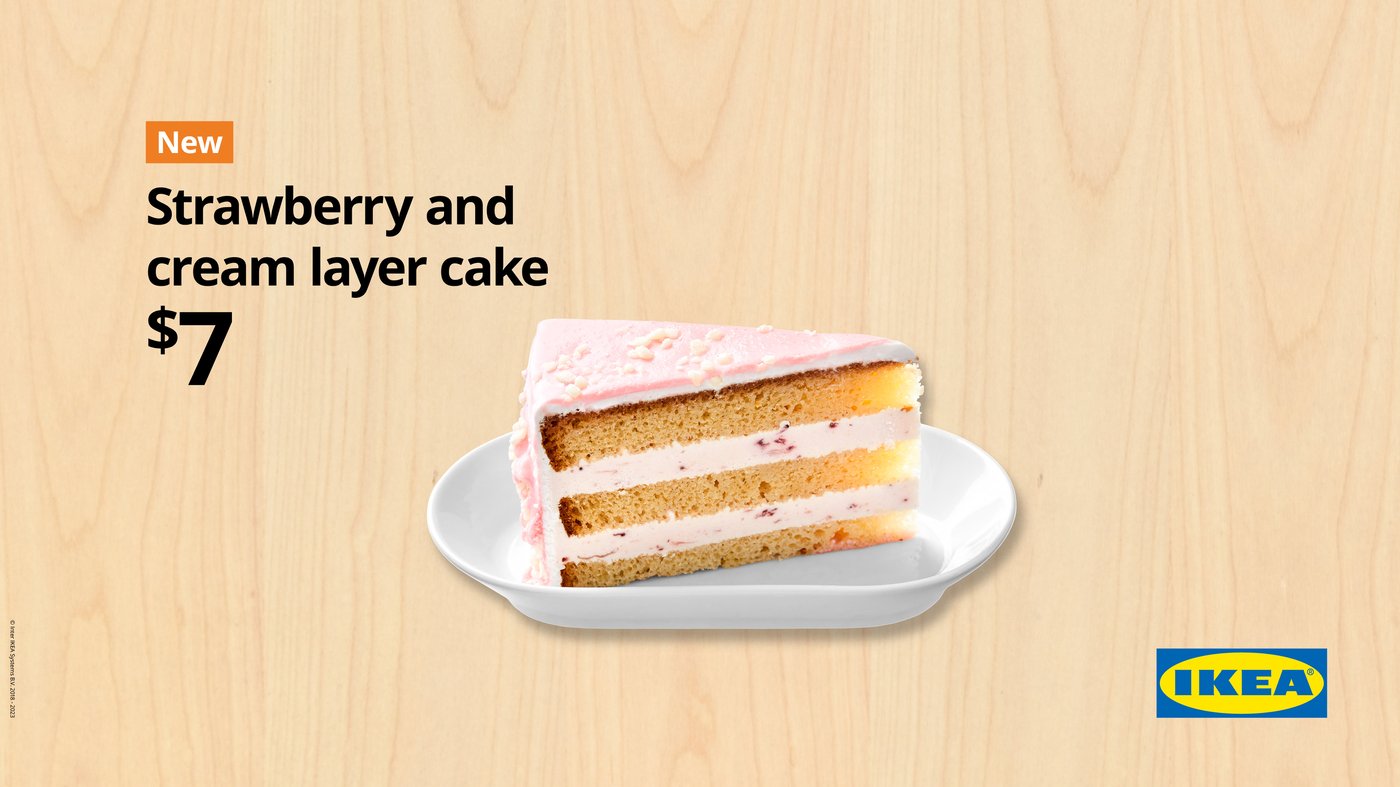 IKEA Dessert Menu Australia Restaurant Food Menu IKEA