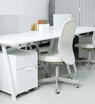 Compact office for a small business - IKEA Malaysia