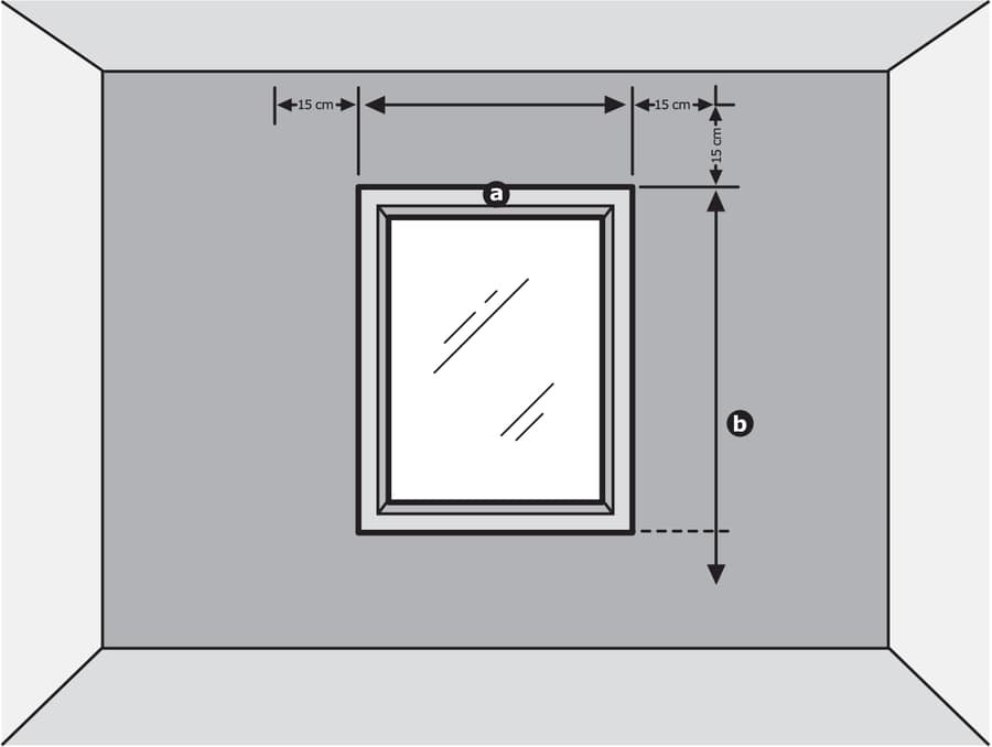 Measure the window for curtain rails, rods or blinds - IKEA