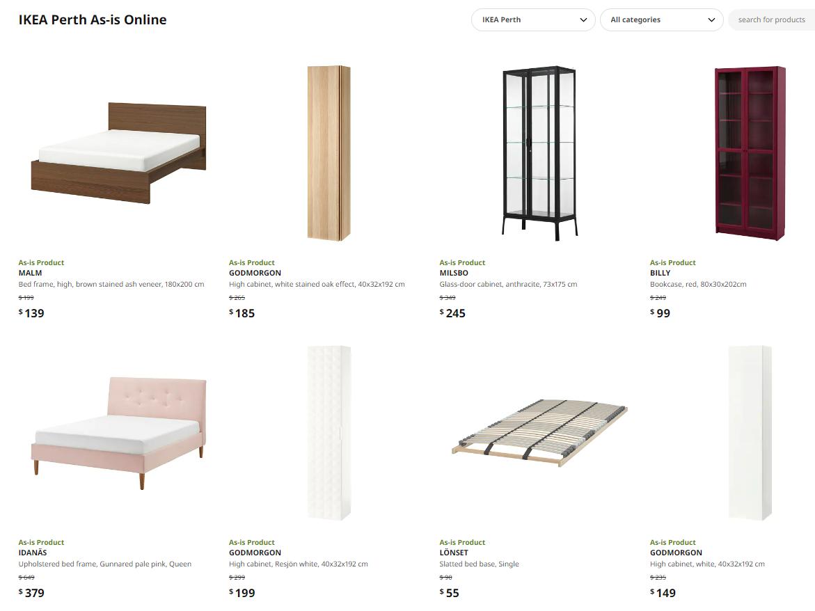 IKEA Australia launches AsIs Online nationwide IKEA