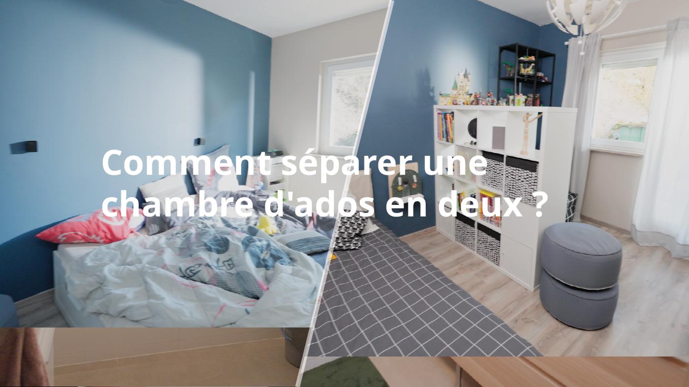 IKEA+moi : comment séparer une chambre d'ados en 2 ? - IKEA