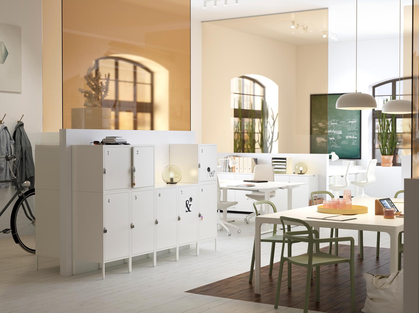 So geht's: Persönliche Aufbewahrung im Büro - IKEA