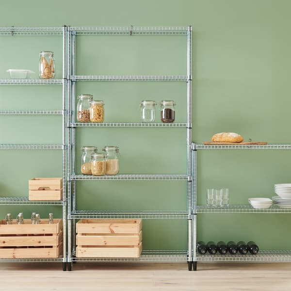 Metal shelving units IKEA