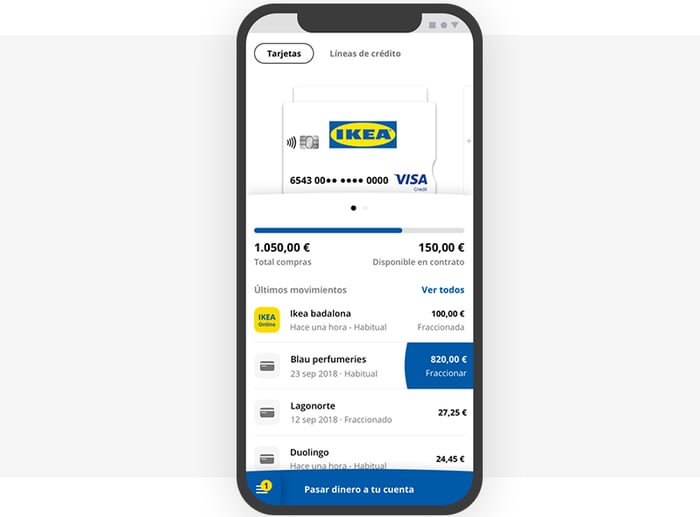 Financiación Tarjeta IKEA Visa© IKEA