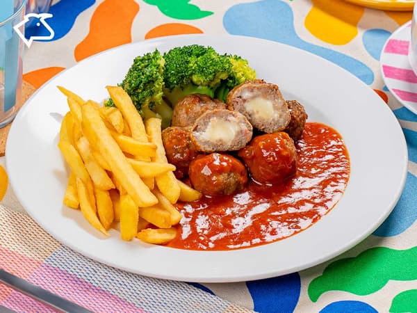 8pcs Cheesy Beef Meatballs