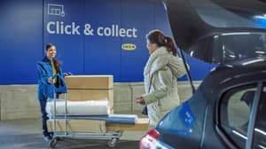 Click & collect order pick-up