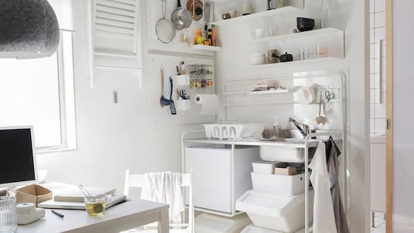 A smart small-space kitchen - IKEA