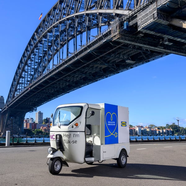 100 zero emission deliveries IKEA