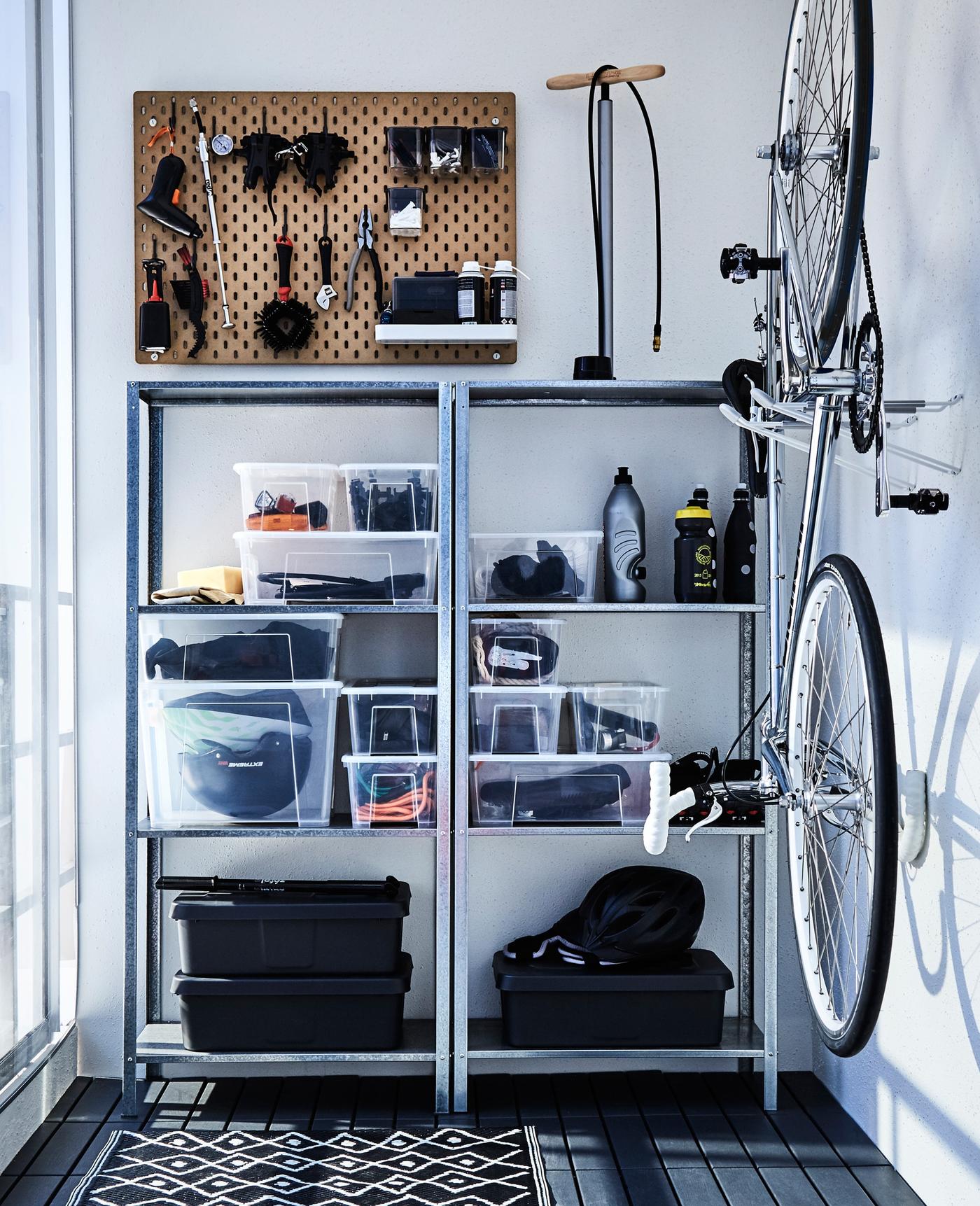 ikea bike shed