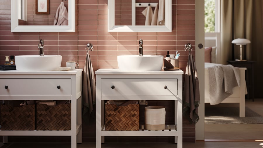 HEMNES Traditional Bathroom Furniture IKEA CA