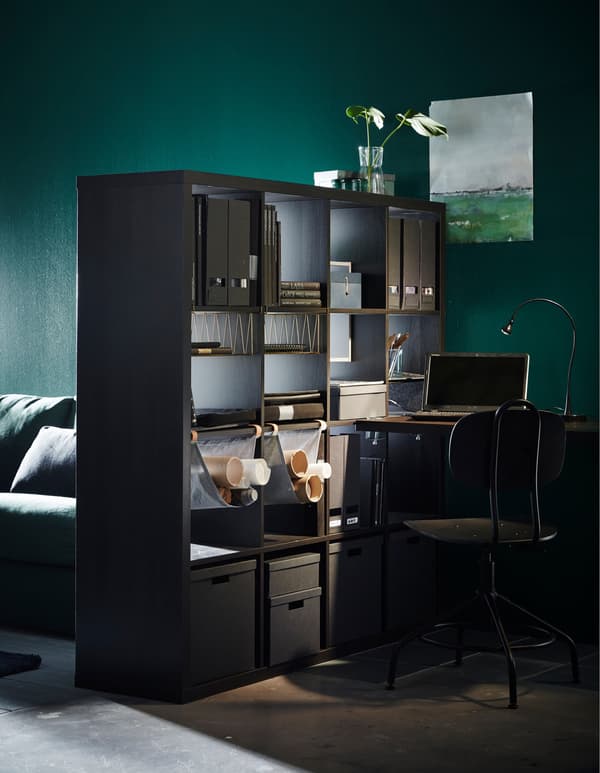 Cabinet Room Divider, Hidden Storage