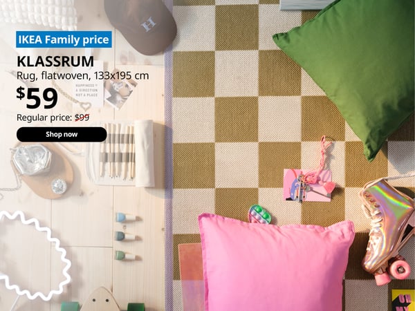  A blue tag with white text that reads 