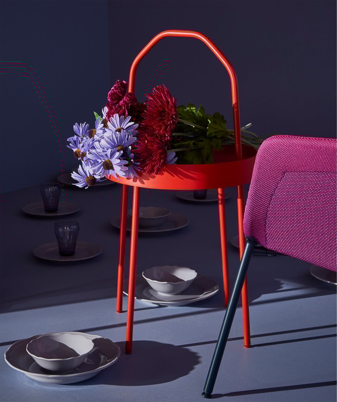 Style with purple IKEA