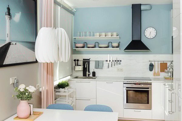 A carousel of home makeovers showcasing transformations in bedrooms, kitchens and living rooms.