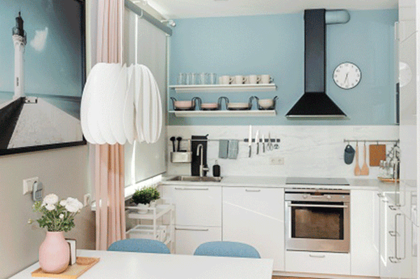 A carousel of home makeovers showcasing transformations in bedrooms, kitchens and living rooms.