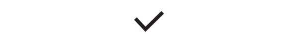 A check mark symbolises one of the benefits of IKEA Lockers used for picking up online orders.