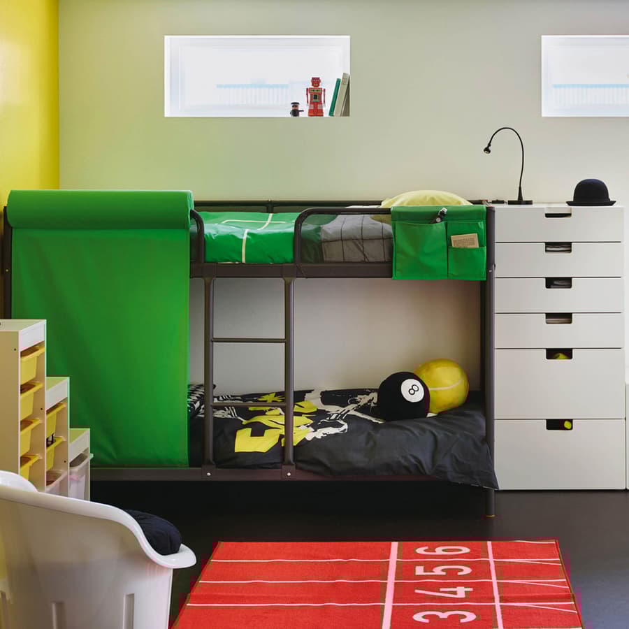 Spacesaving bunk bed storage ideas IKEA UK